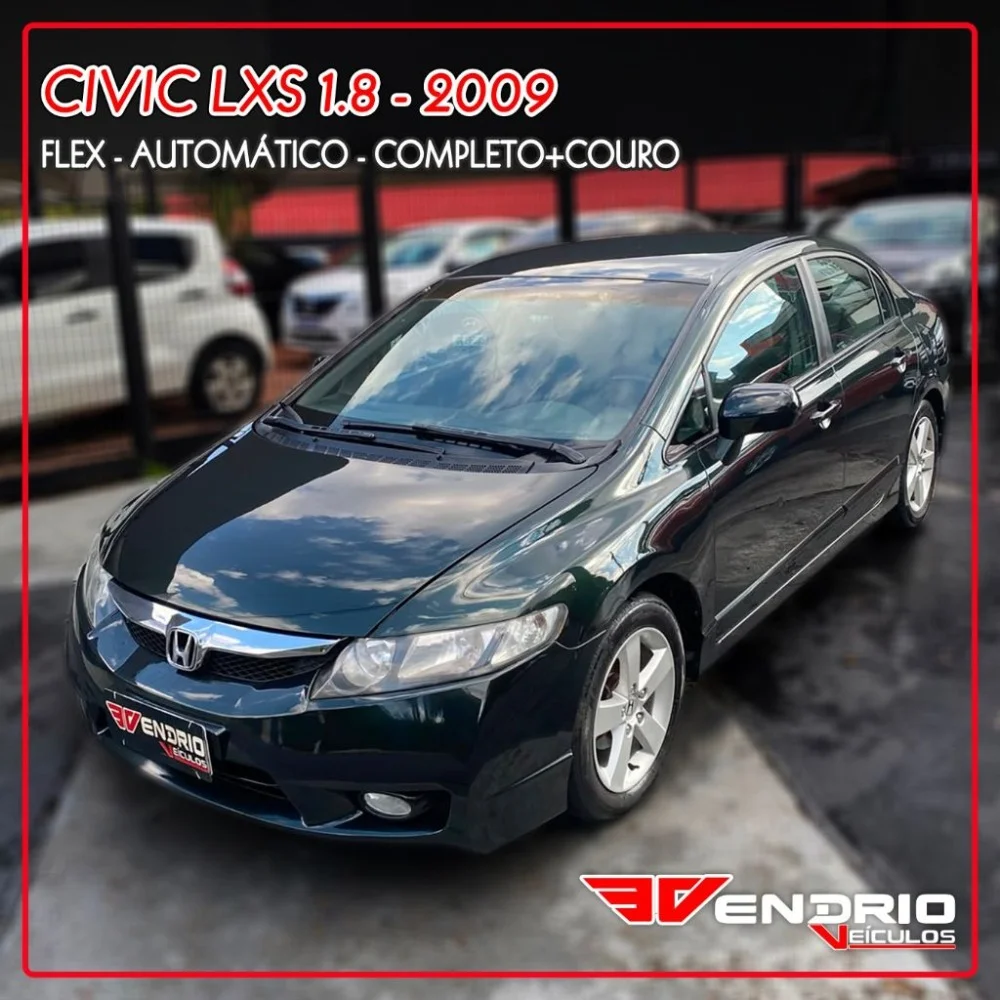 Honda Civic Sedan LXS 1.8/1.8 Flex 16V Aut. 4p