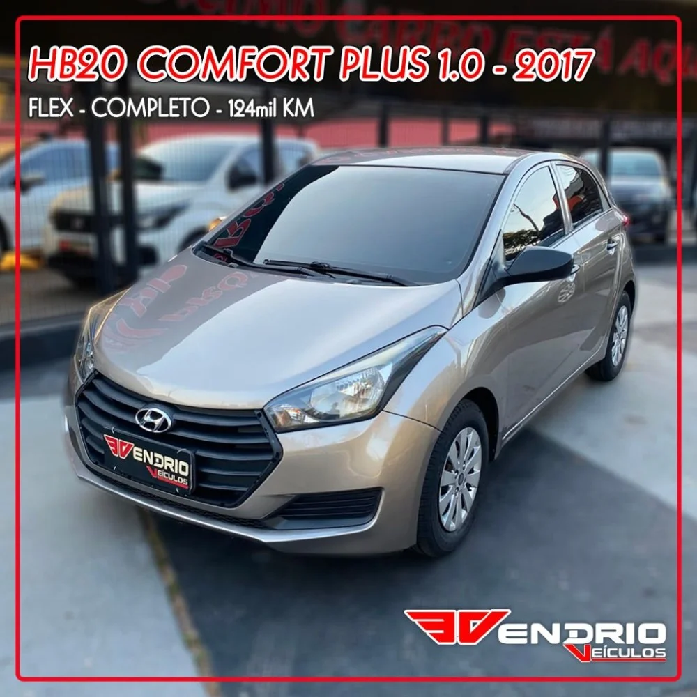 Hyundai HB20 Comfort Plus 1.0 TB Flex 12V Mec.