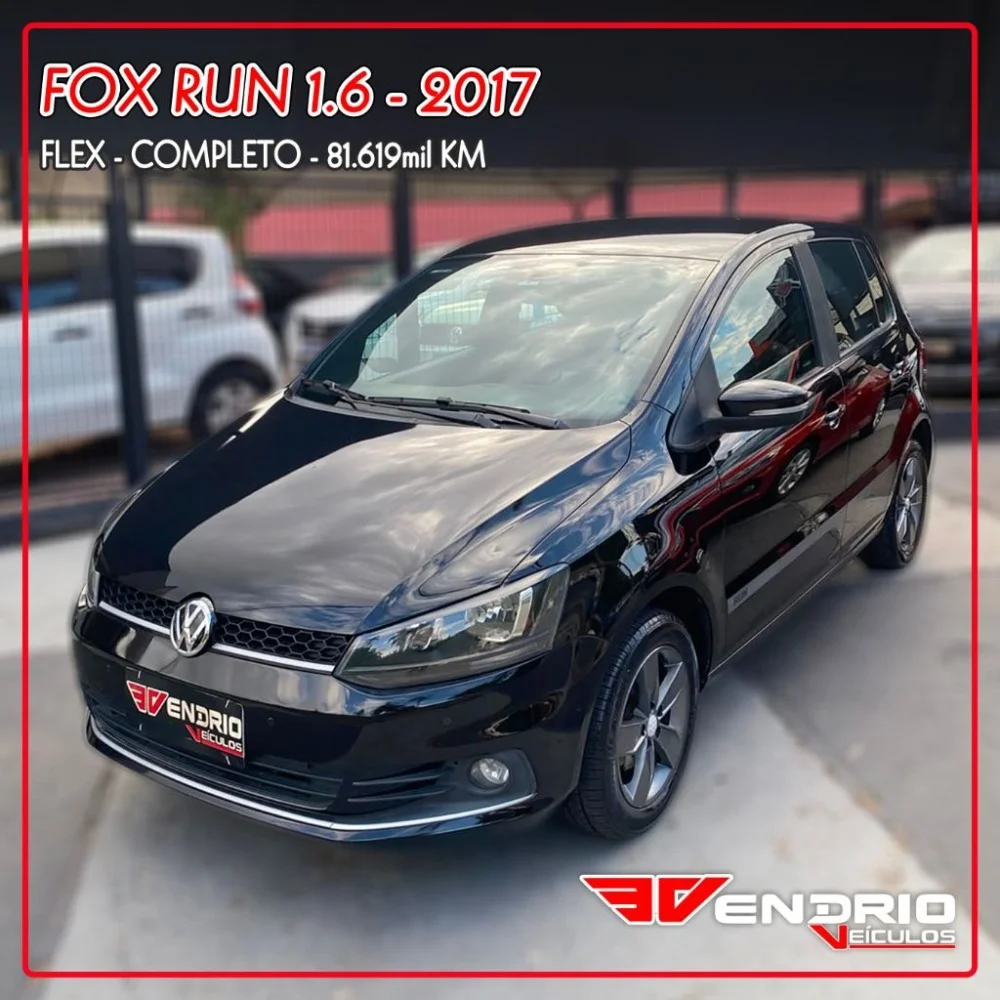 VW - VolksWagen Fox RUN 1.6 Flex 8V 5p