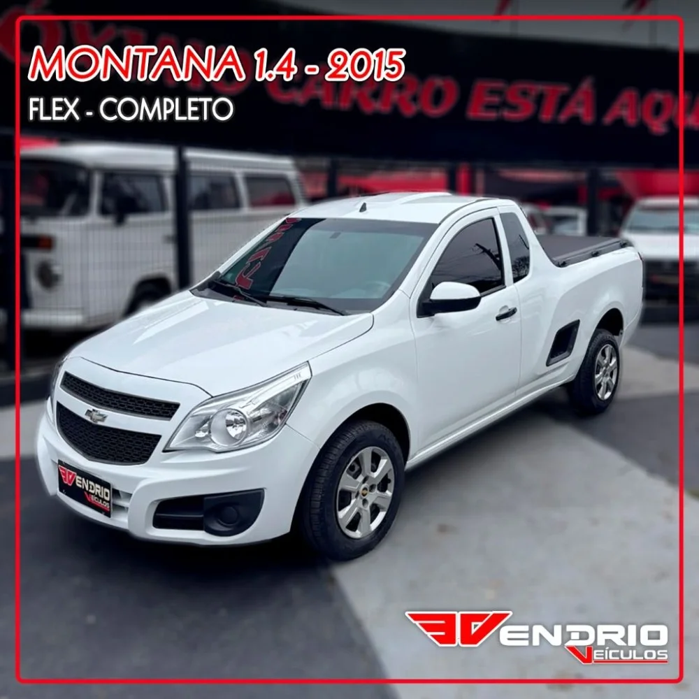 GM - Chevrolet MONTANA LS 1.4 ECONOFLEX 8V 2p