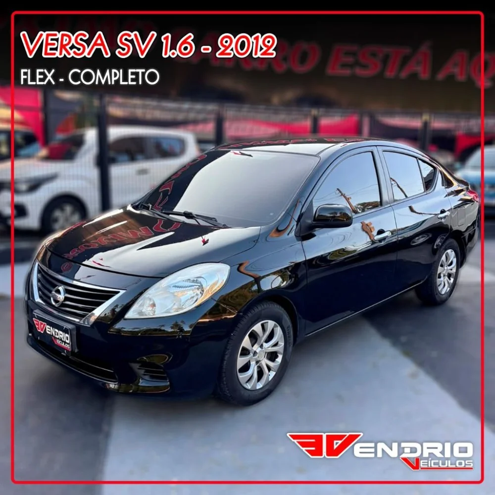 Nissan VERSA S 1.6 16V Flex Fuel 4p Mec.