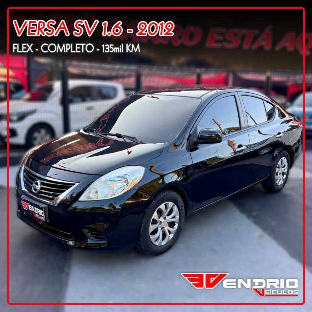 Nissan VERSA S 1.6 16V Flex Fuel 4p Mec.