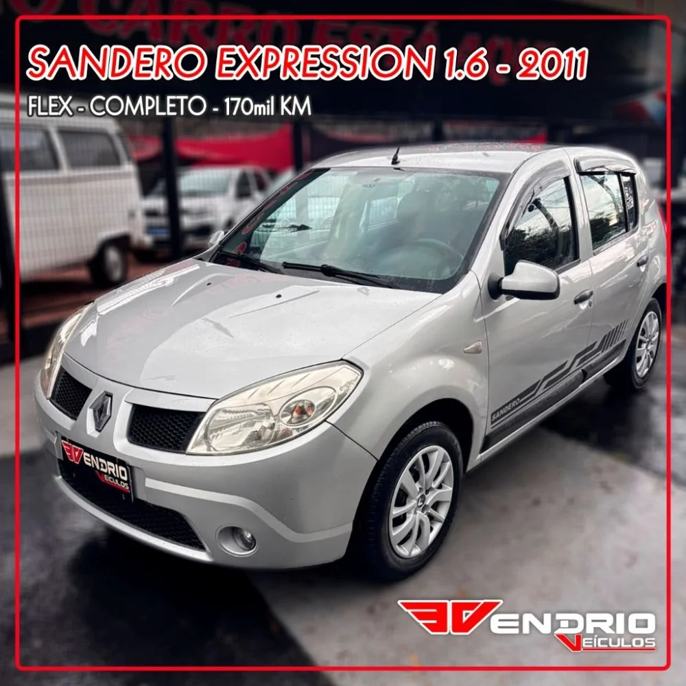 Renault SANDERO Expression Hi-Flex 1.6 8V 5p