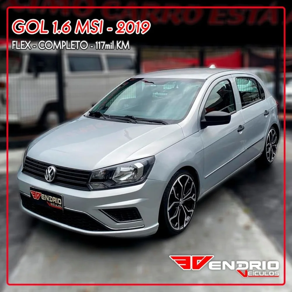 VW - VolksWagen Gol 1.6 MSI Flex 8V 5p