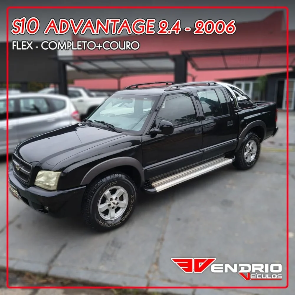 GM - Chevrolet S10 Blazer Advant. 2.4/2.4 MPFI F.Power