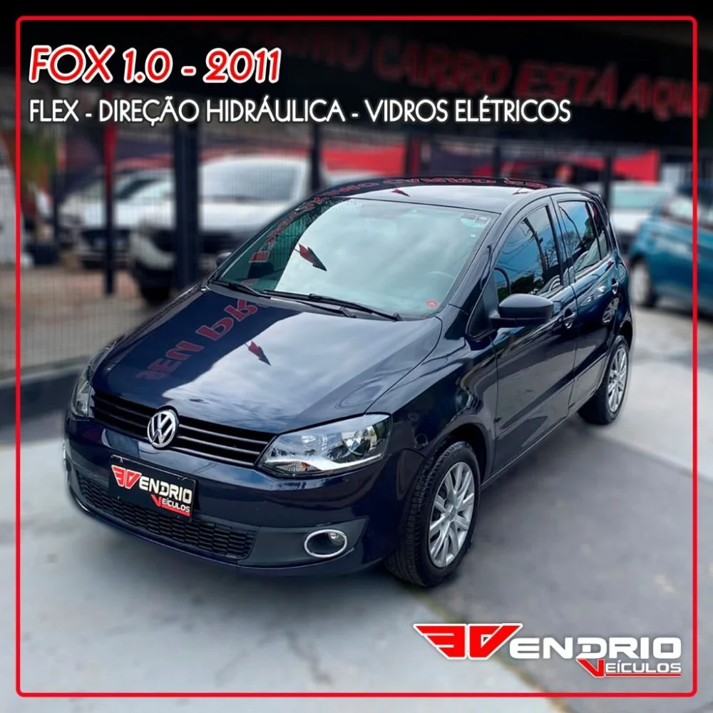 VW - VolksWagen Fox 1.0 Mi Total Flex 8V 5p