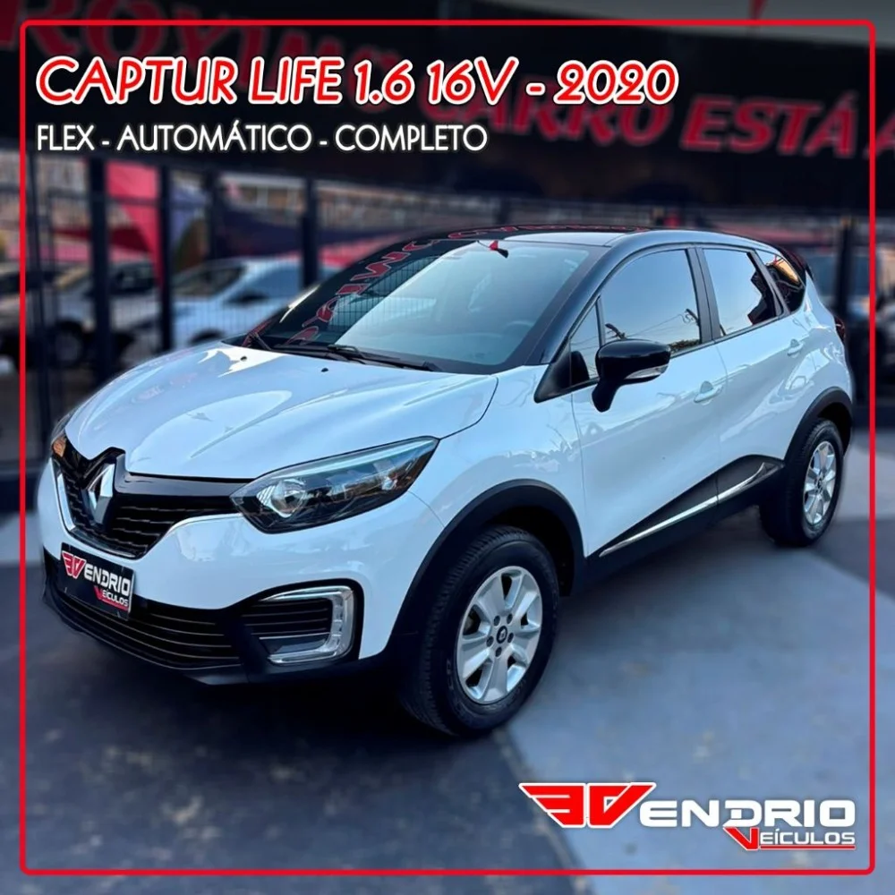 Renault CAPTUR Life 1.6 16V Flex 5p Aut.