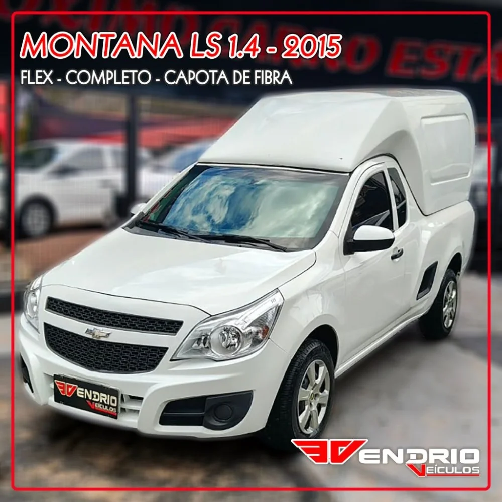 GM - Chevrolet MONTANA LS 1.4 ECONOFLEX 8V 2p