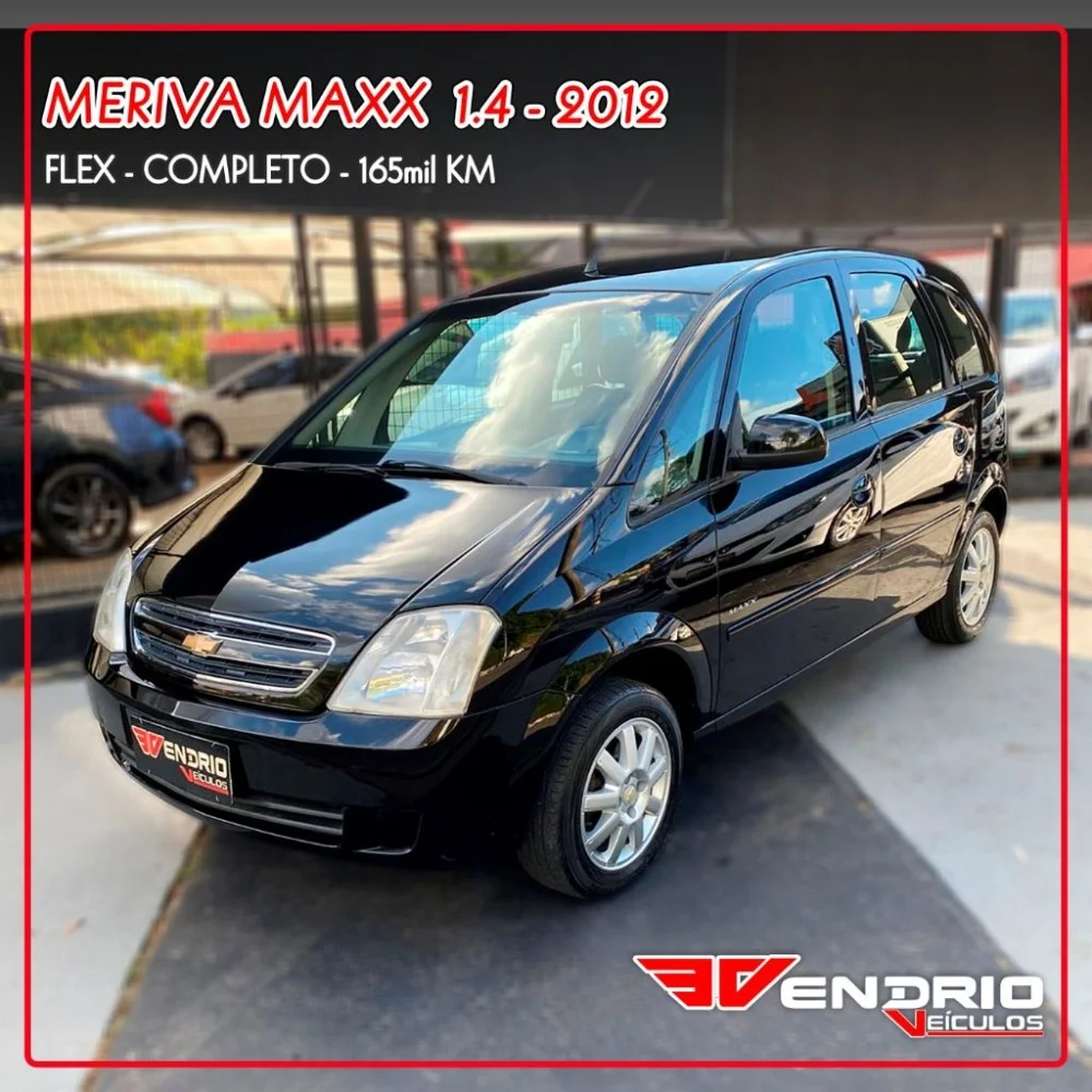 GM - Chevrolet Meriva Maxx 1.4 MPFI 8V ECONOFLEX 5p