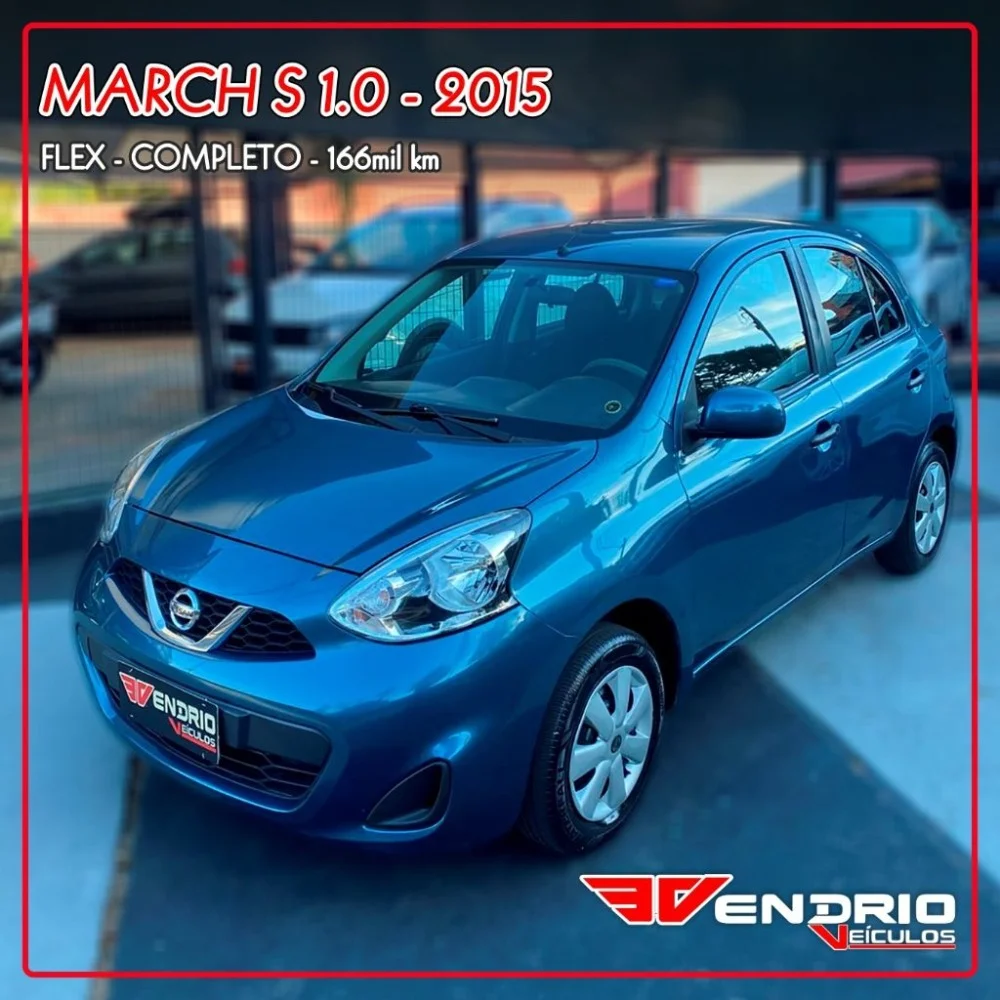Nissan MARCH S 1.0 12V Flex 5p