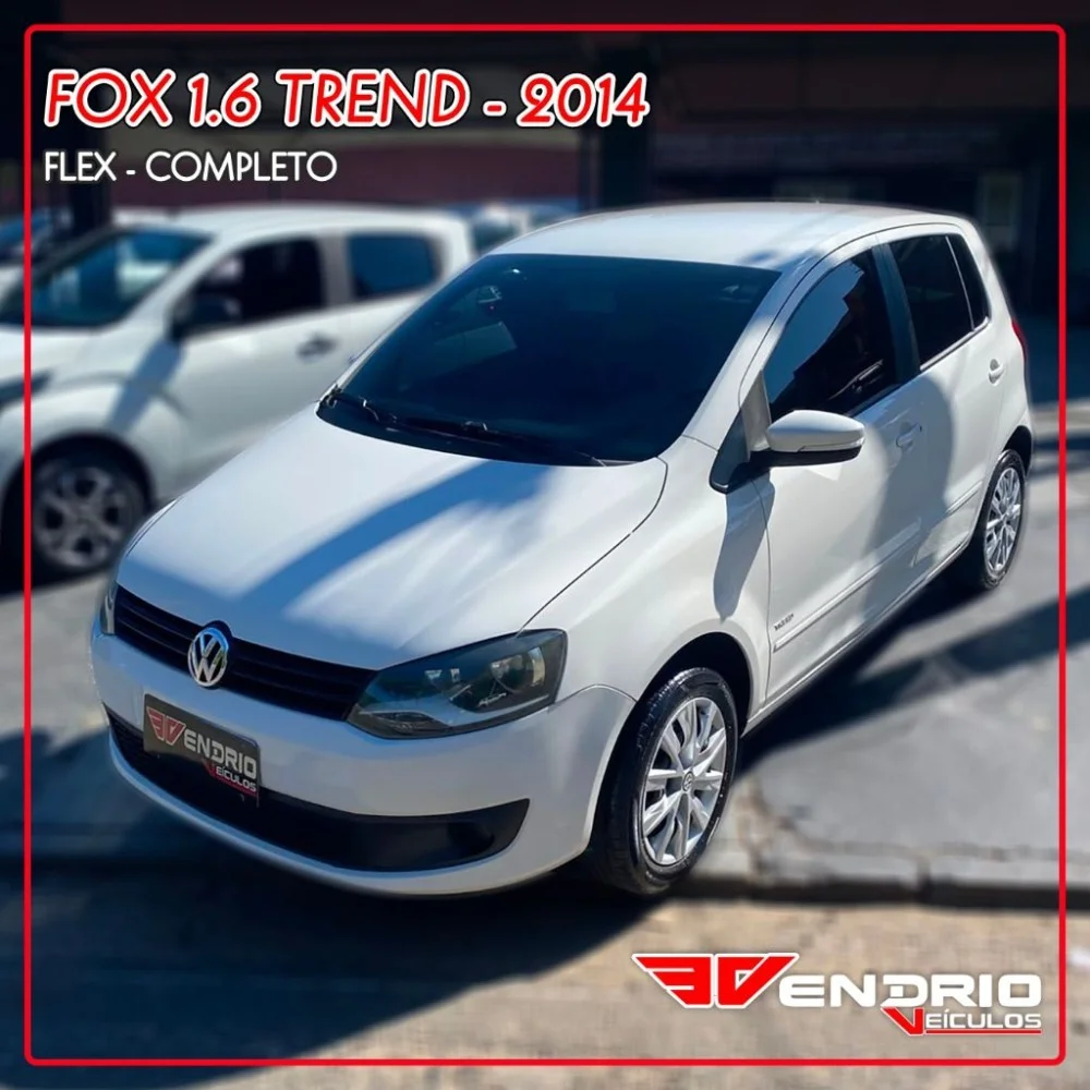 VW - VolksWagen Fox 1.6 Mi Total Flex 8V 5p